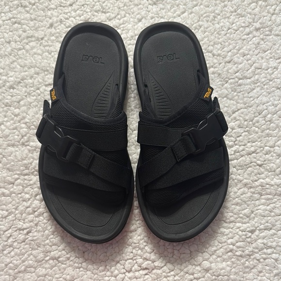 Teva Black Hurricane Verge Slide - Picture 1 of 7